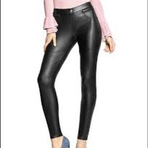 Hue Leatherette Leggings